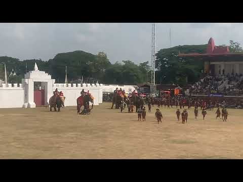 การแสดงสงครามยุทหัตทีงานช้างสุ