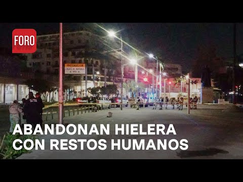 Abandonan restos humanos dentro de una hielera en Costera Miguel Alemán de Acapulco - Las Noticias