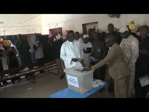 Amadou Ba casts vote in Senegalese election hoping to succeed outgoing Macky Sall