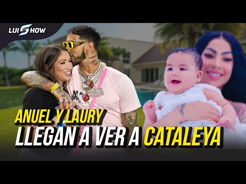 ANUEL AA Y LAURY SAAVEDRA LLEGAN A RD A VER A CATALEYA