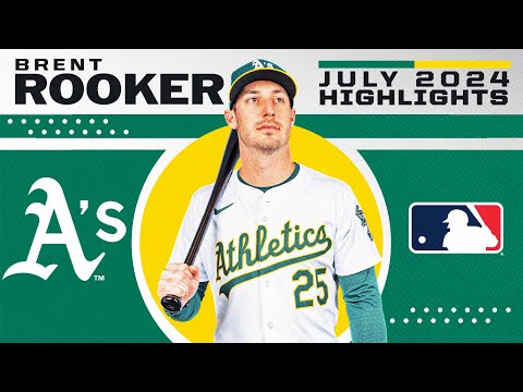 Brent Rooker has been under-the-radar for the As! 11 HR in July! (Full July 2024 MLB highlights)