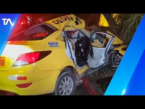 Trágico accidente de tránsito en Cuenca dejó dos fallecidos