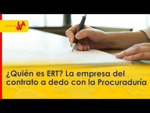 ¿Quién es ERT? La empresa del contrato a dedo con la Procuraduría