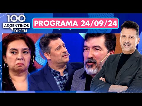 100 argentinos dicen - Programa 24/09/24