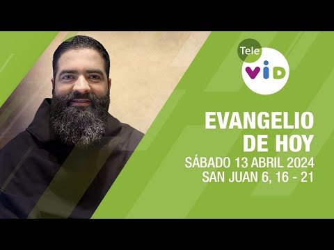 El evangelio de hoy Sábado 13 Abril de 2024  #LectioDivina #TeleVID