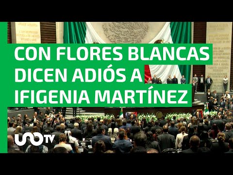 Muere Ifigenia Martínez: termina homenaje en la Cámara de Diputados; ve últimas noticias en vivo