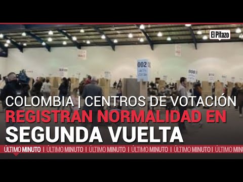 Centros de votación registran normalidad en segunda vuelta entre Petro y Hernández