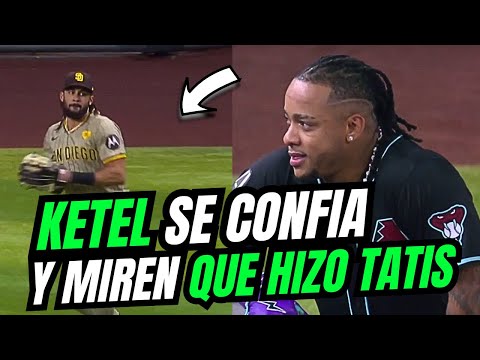 KETEL MARTE Desafio El Cañon De Brazo De TATIS JR En MLB Y Se Sorprende