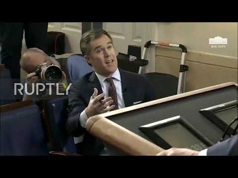 USA: Trump lashes out at reporter, NBC and Comcast during coronavirus briefing