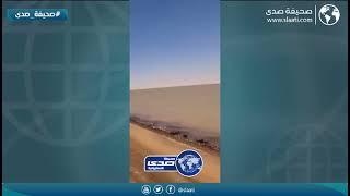 السيول في صحاري ليبيا