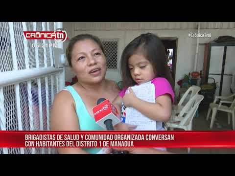 Familias de El Riguero conocen medidas para enfrentar el coronavirus - Nicaragua