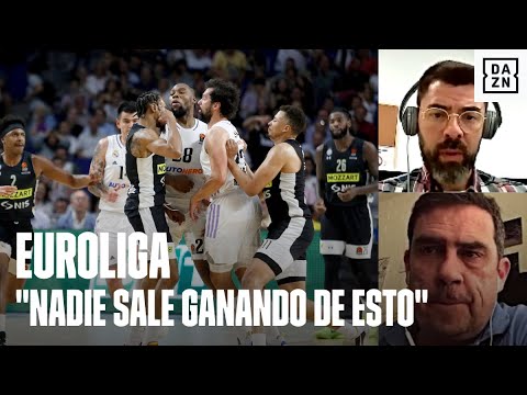 Las consecuencias de la pelea en el Real Madrid - Partizan de Belgrado: Todo el mundo pierde