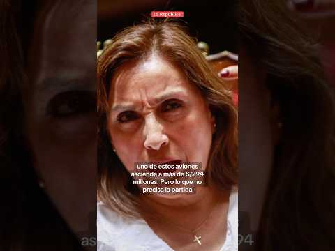 DINA BOLUARTE quiere un nuevo avión presidencial | PARTE 2 #shorts #lr