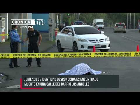 ¿Cómo murió? Encuentran a señor fallecido en plena vía pública de Managua - Nicaragua
