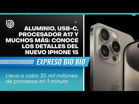 Aluminio, USB-C, procesador A17 y muchos más: Conoce los detalles del nuevo IPhone 15