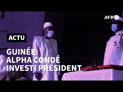 Guinée: Alpha Condé investi pour un troisième mandat | AFP