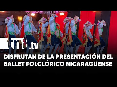 Presentación del Ballet Folklórico Nicaragüense en León