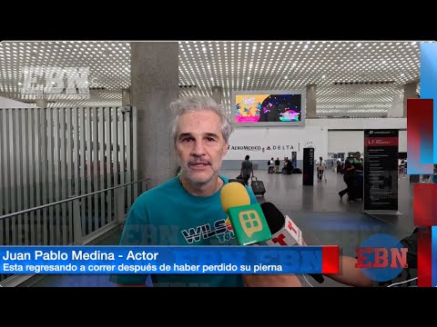 JUAN PABLO MEDINA QUIERE CORRER UN MARATÓN tras perder una de sus piernas hace unos años