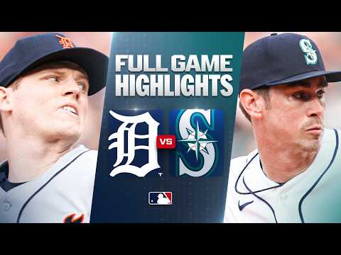 디트로이트 타이거스 vs 시애틀 매리너스: 공식 풀 경기 하이라이트 (8월 4) | 2026 MLB 시즌