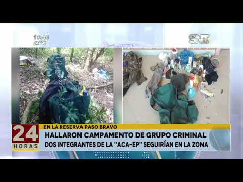 Hallan campamento de criminales en Concepción