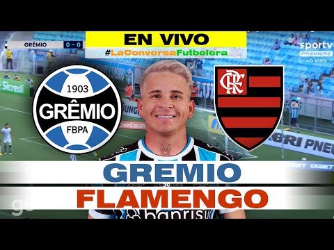 GREMIO VS FLAMENGO EN VIVO - YEFERSON SOTELDO -NARRACIÓN  Y REACCIÓN EN VIVO - BRASILEIRAO EN VIVO