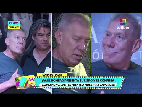 Amor y Fuego - ENE 24 - ¡RAUL ROMERO PRESENTA SU LIBRO Y SE CONFIESA COMO NUNCA ANTES! | Willax