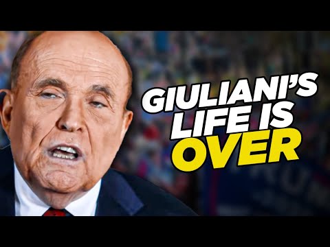 Rudy Giuliani Whines About The Feds ‘Taking Away His Money’ During Rambling Podcast