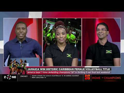 Jamaica win historic Caribbean female volleyball title