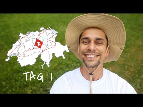 Ich renne durch jeden Kanton der Schweiz - Tag 1