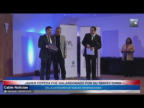 25 SEP 2024 Luis Valderas y Javier Cepeda reciben reconocimiento en el día del trabajador radial