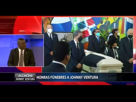 Honras fúnebres a Johnny Ventura