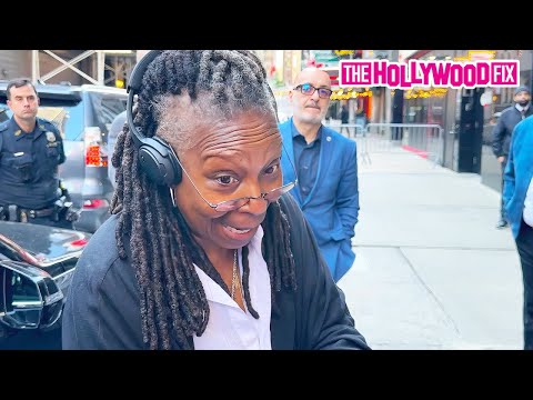 Whoopi Goldberg Loves The Weed Her Fans Are Smoking On While Signing Autographs At GMA In New York