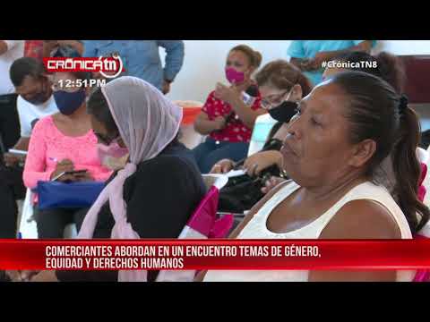 Mujeres en Nicaragua participan en un encuentro que resalta sus derechos