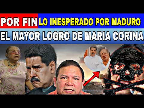 ¡LA PEOR NOTICIA QUE RECIBE NICOLAS MADURO! EL MAYOR LOGRO DE MARIA CORINA-NOTICIAS DE VENEZUELA HOY