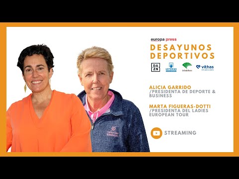 Desayuno Deportivo Europa Press sobre Golf con Alicia Garrido y Marta Figueras-Dotti