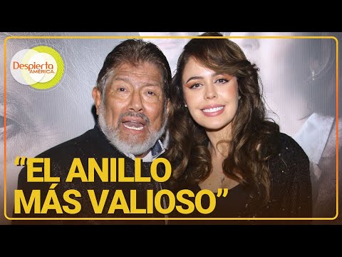 ¿Como el de Ángela Aguilar? Novia de Juan Osorio habla del valor de su joya | Despierta América