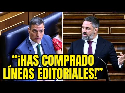 ABASCAL, sin piedad con SÁNCHEZ: “Usted sí que ha convertido la MENTIRA en su modo de vida”