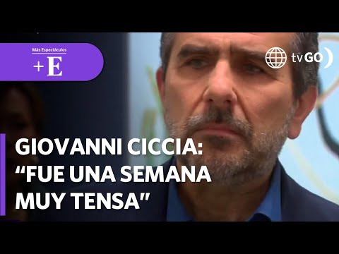 Giovanni Ciccia habla sobre fuerte escena entre Diego y Cristóbal | Más Espectáculos (HOY)