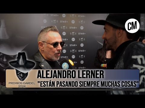 Alejandro Lerner: Están pasando siempre muchas cosas