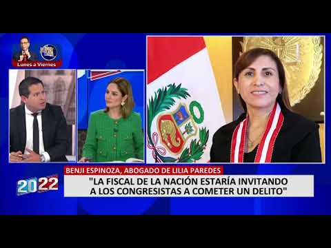 Benji Espinoza: “Peligro de fuga de la primera dama solo existe en la cabeza del Fiscal”
