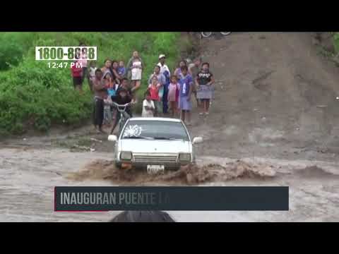 MTI inaugura Puente La Orilla en Nandaime - Nicaragua