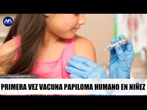 Por primera vez Nicaragua vacunará a niñas contra virus de papiloma humano