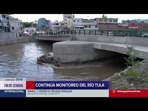 Temen que se desborde el río Tula por las lluvias