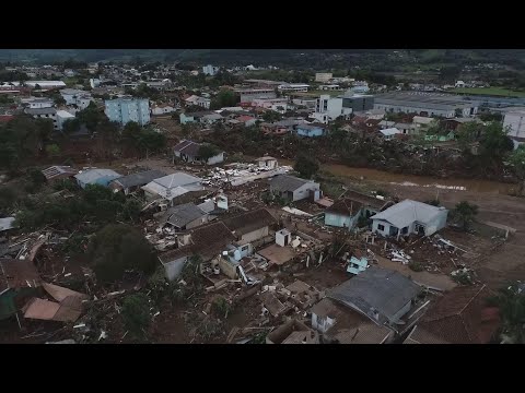 Massive cleanup underway in southern Brazil after cyclone wreaks deadly havoc