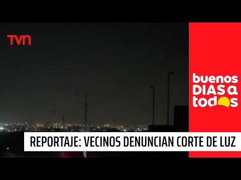 Reportaje BDAT: Vecinos de Puente Alto denuncian constantes cortes de luz | Buenos días a todos