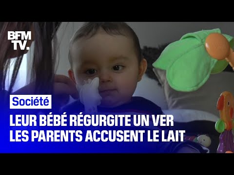 Les parents accusent le lait infantile d'avoir rendu leur bébé malade