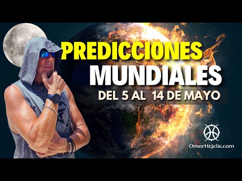 Predicciones Globales: Luna Llena Mayo 2023: Eventos Catastróficos, Crisis Política por Omar Hejeile
