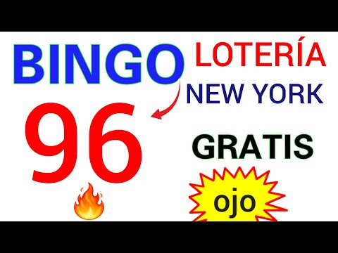 Recojan..! BINGASOO (( 96 )) loteria NEW YORK INDICADA de HOY/ PALÉ Y SÚPER de DINERO para HOY