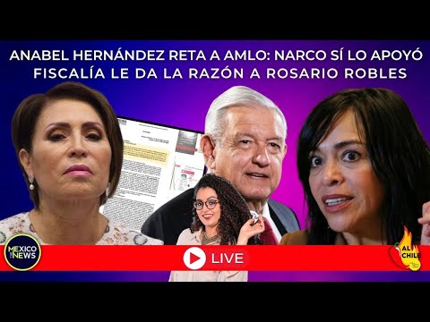 #EnVivo | Anabel Hernández reta a AMLO | Fiscalía le da la razón a Rosario Robles