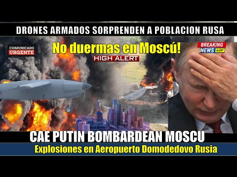 Explosiones en Aeropuerto Domodedovo Rusia UAV armados atacan No duermas en Moscu?